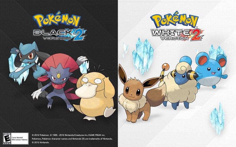 Pokémon Black 2 and White 2 artwork
