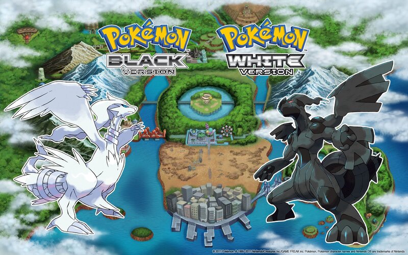 Pokémon Black and White artwork
