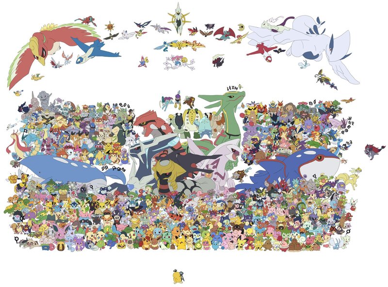 Pokémon character collection