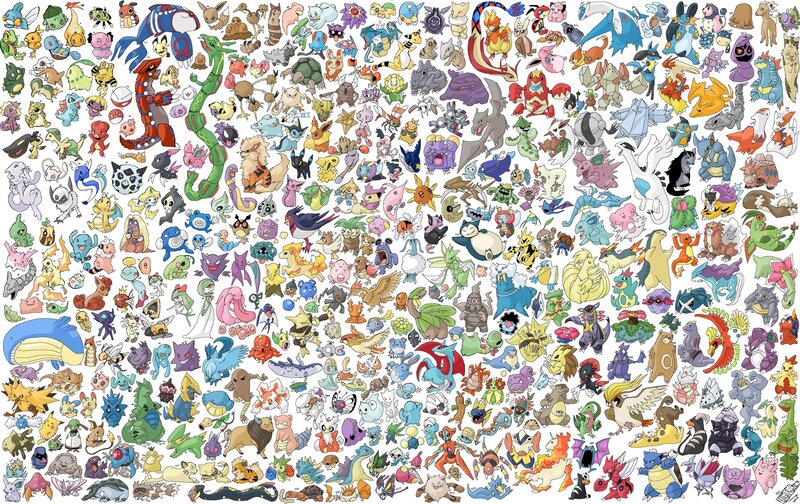Pokémon character collection