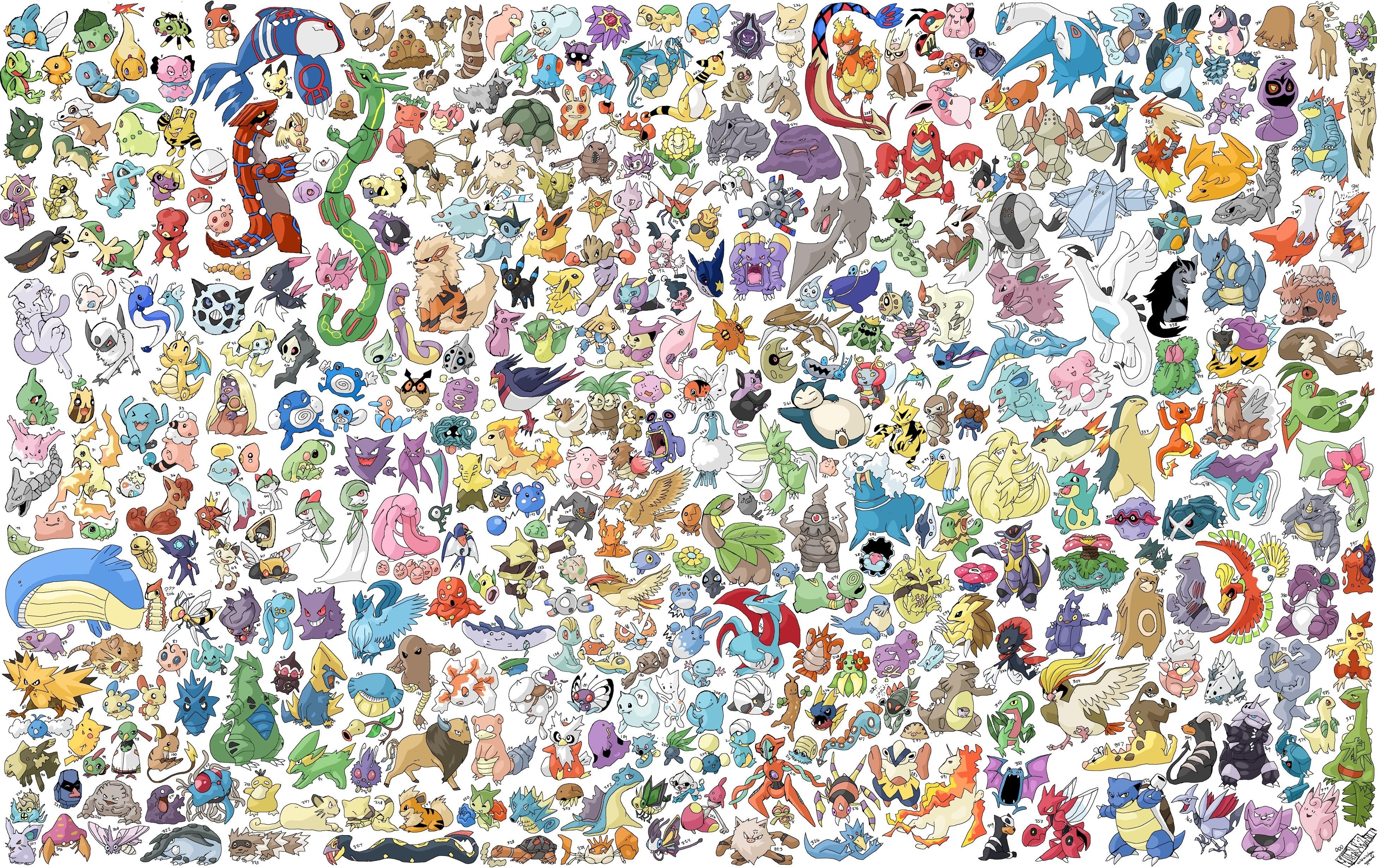 Pokémon character collection