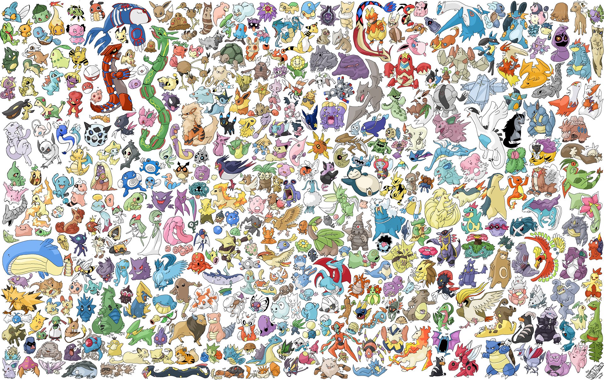 Pokémon character collection
