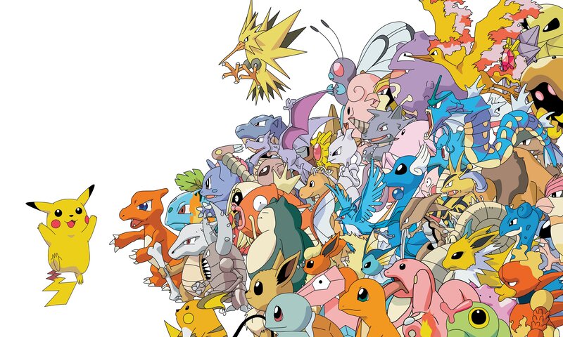 Pokémon character collection