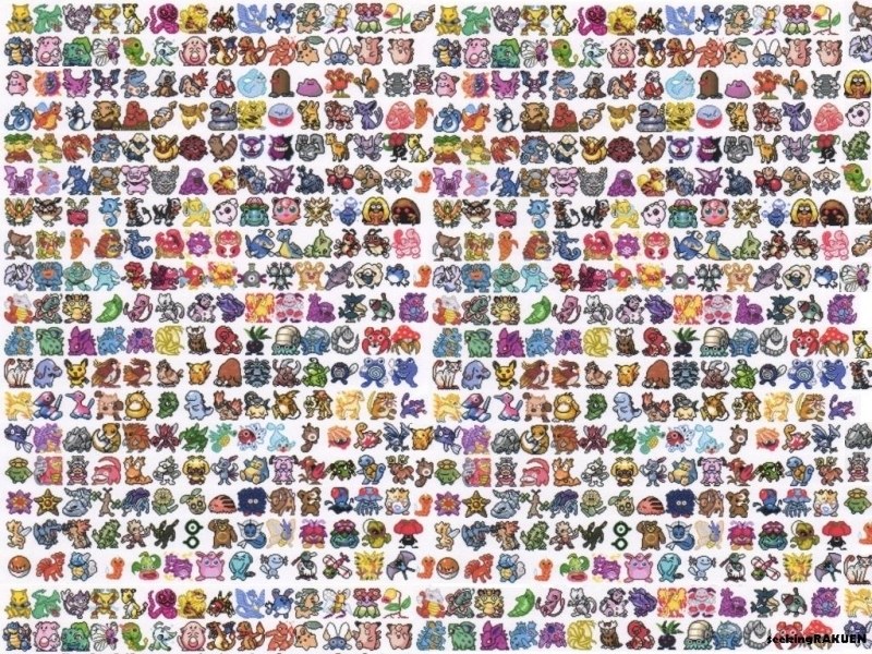 Pokémon character collection