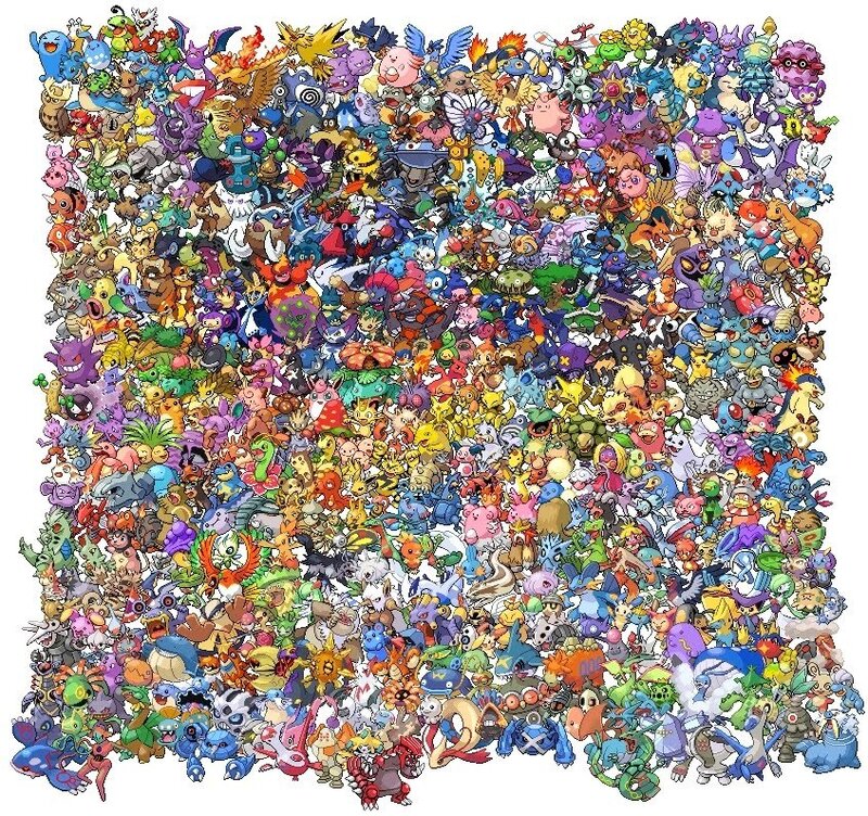 Pokémon character collection