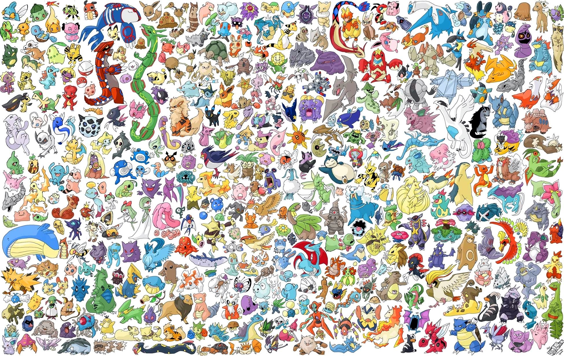 Pokémon character collection