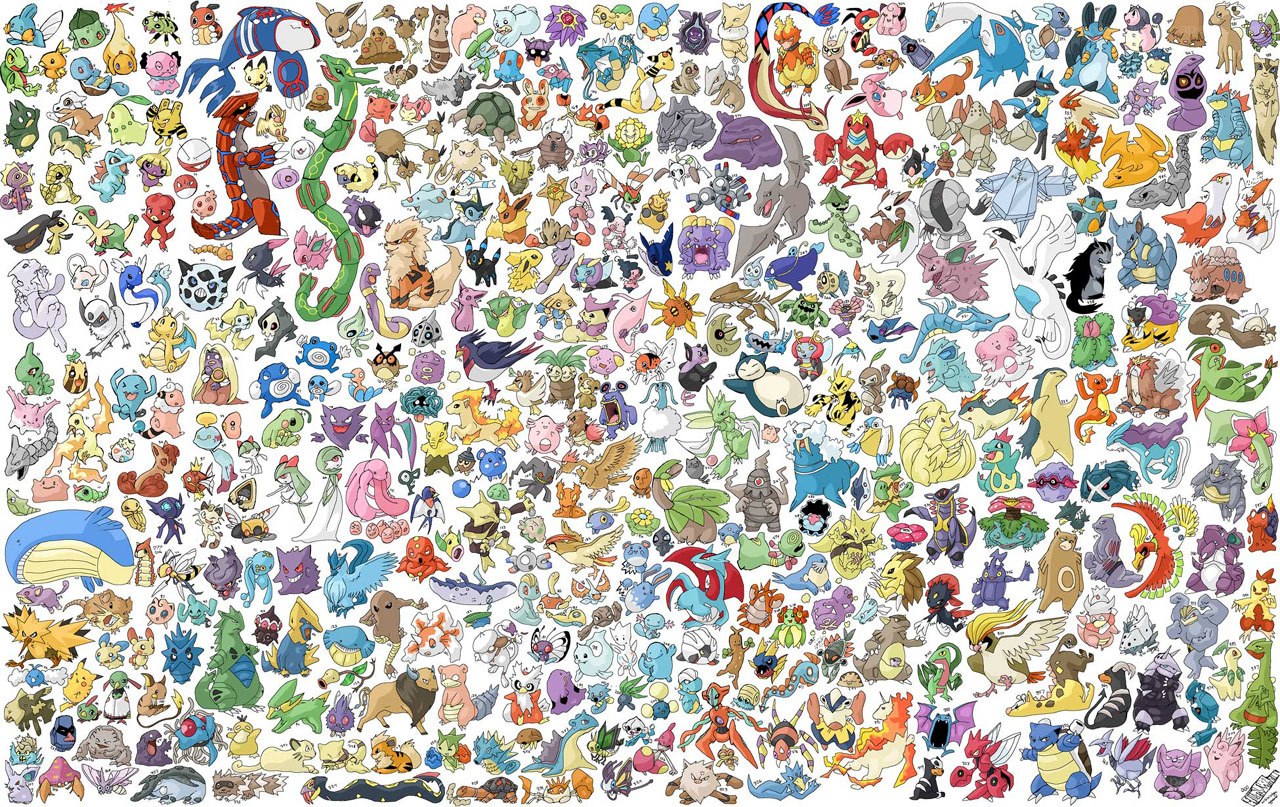 Pokémon character collection
