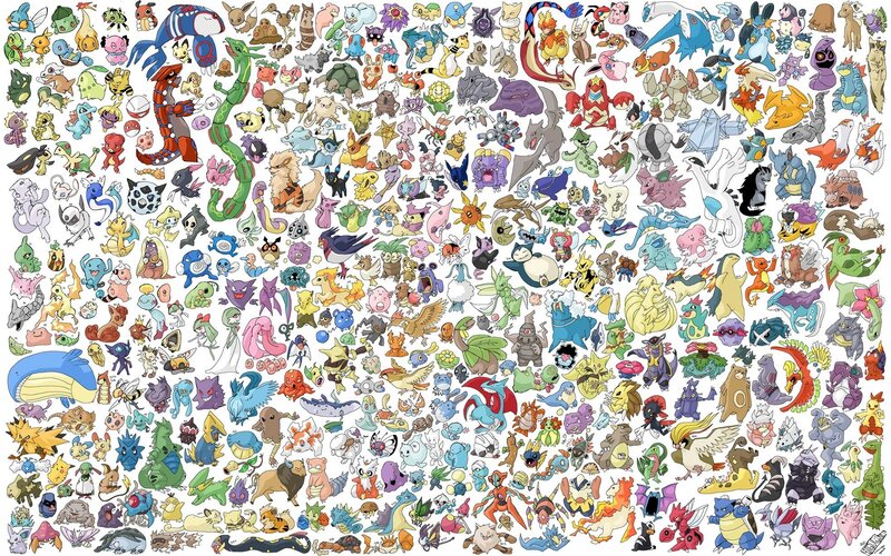 Pokémon character collection