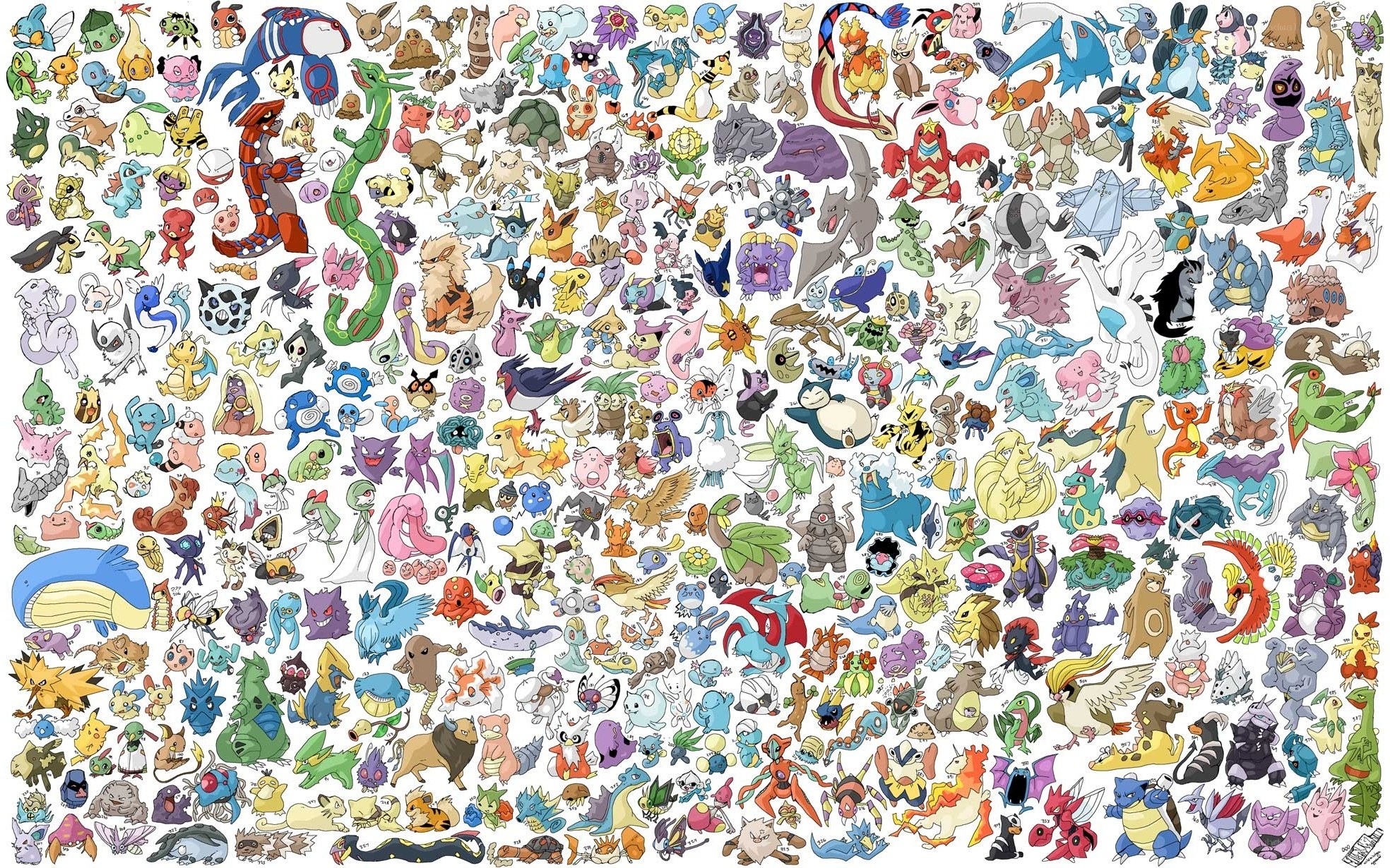 Pokémon character collection