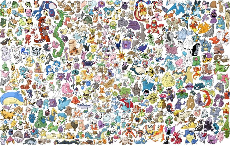 Pokémon character collection