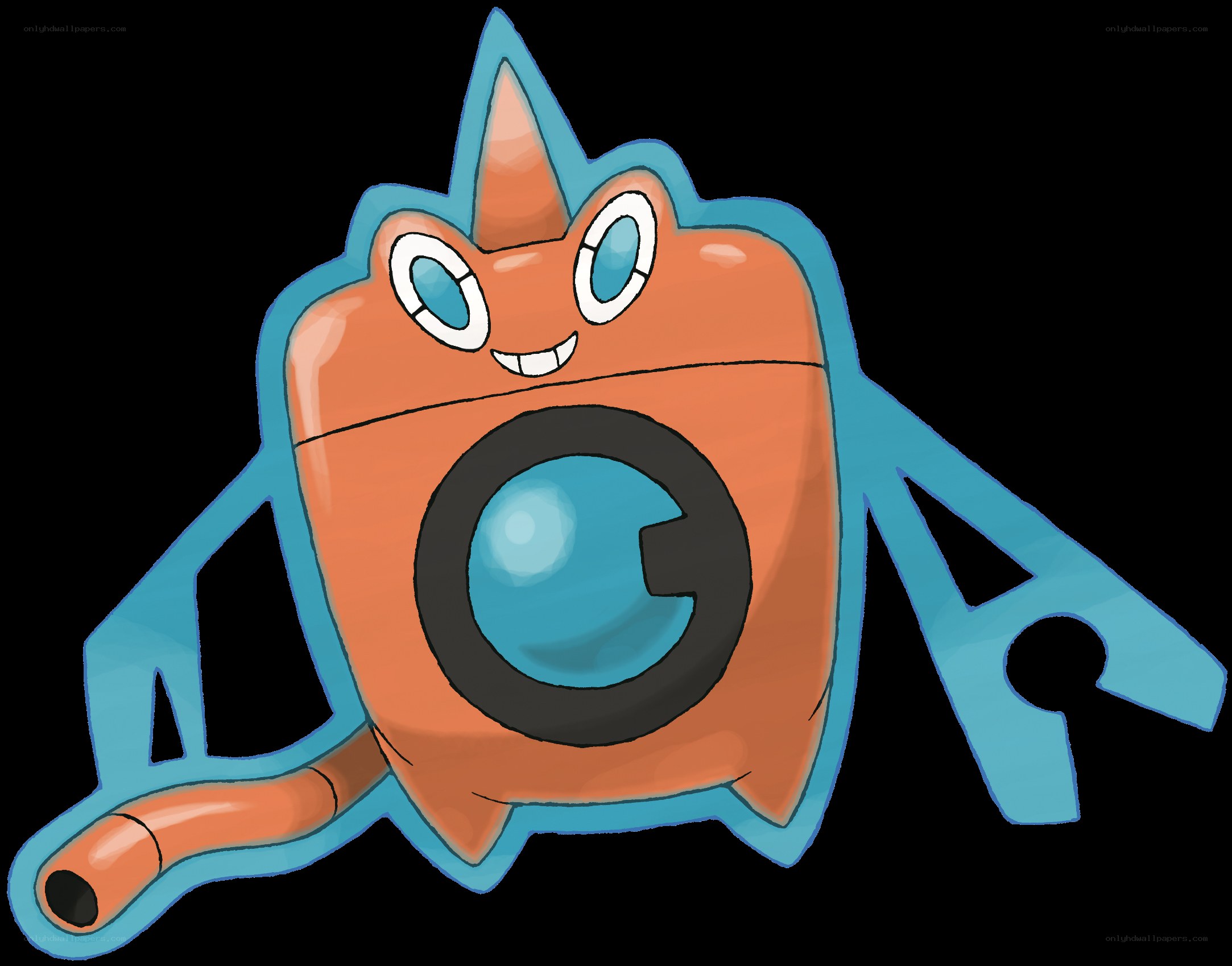 Pokémon character in a camera design