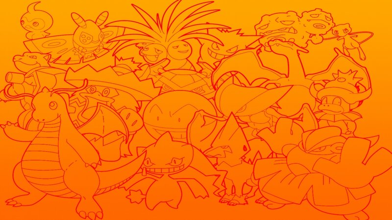 Pokémon character lineup