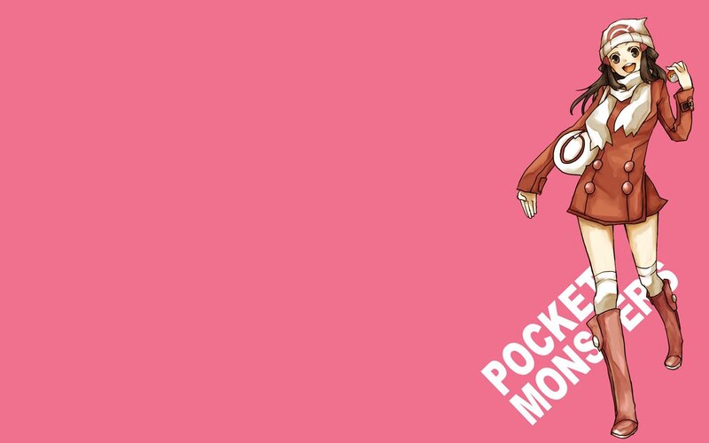 Pokémon character on pink background