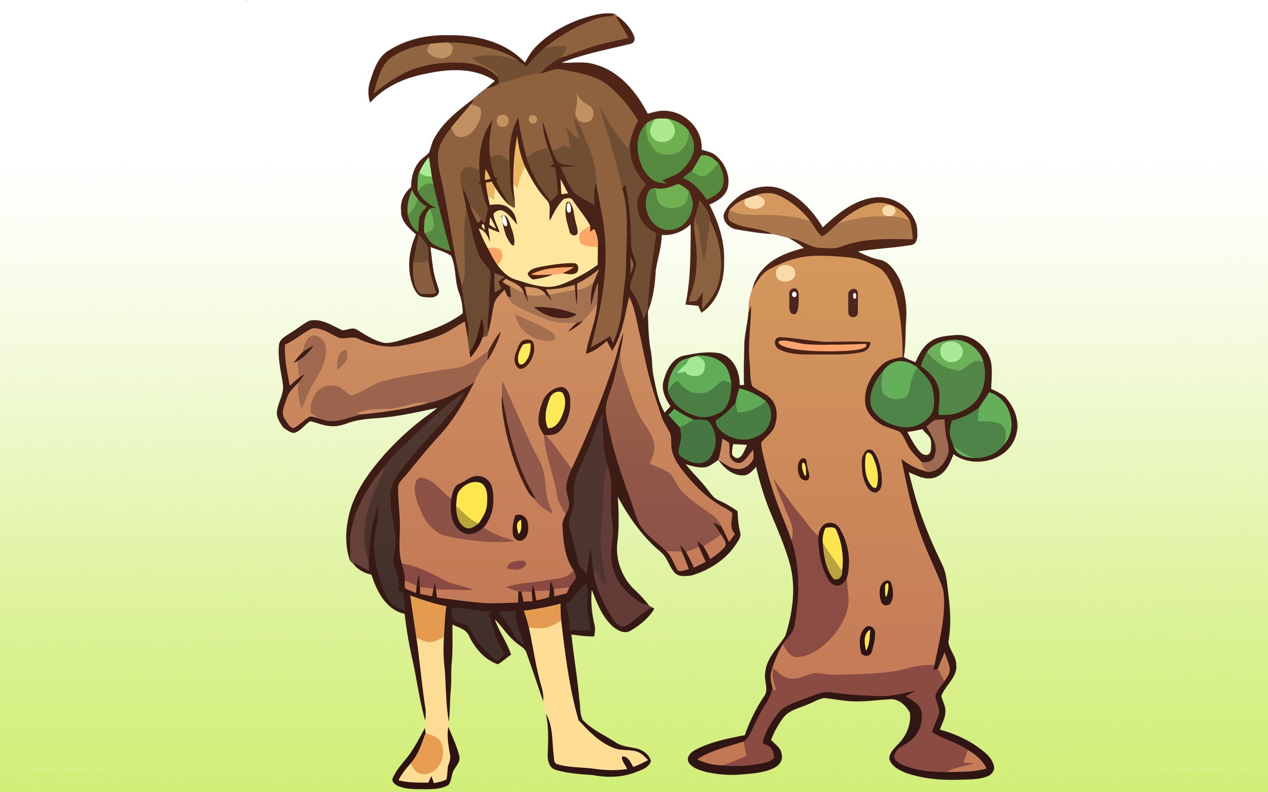 Pokémon character with Bonsly