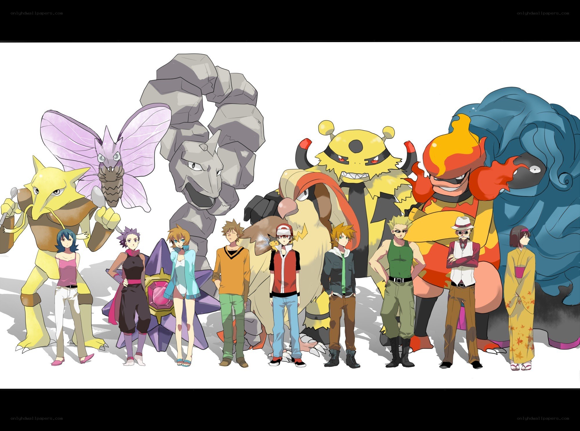 Pokémon characters and creatures