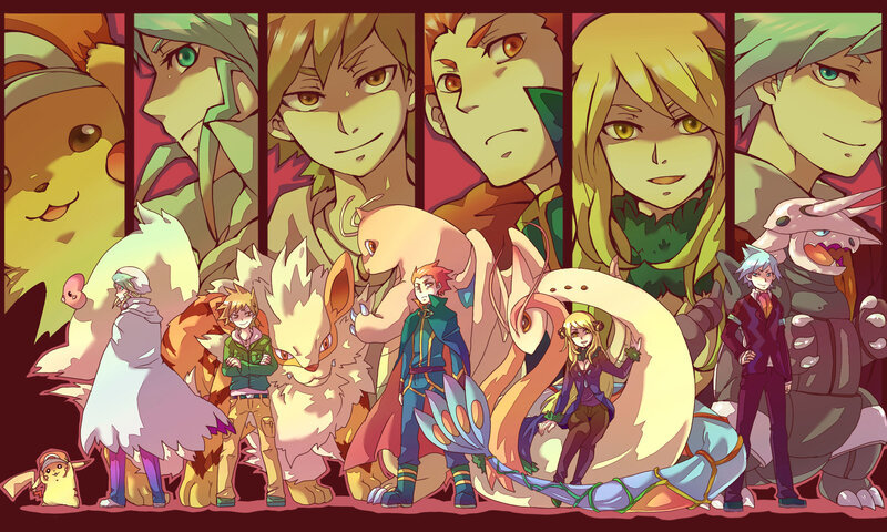Pokémon characters and creatures