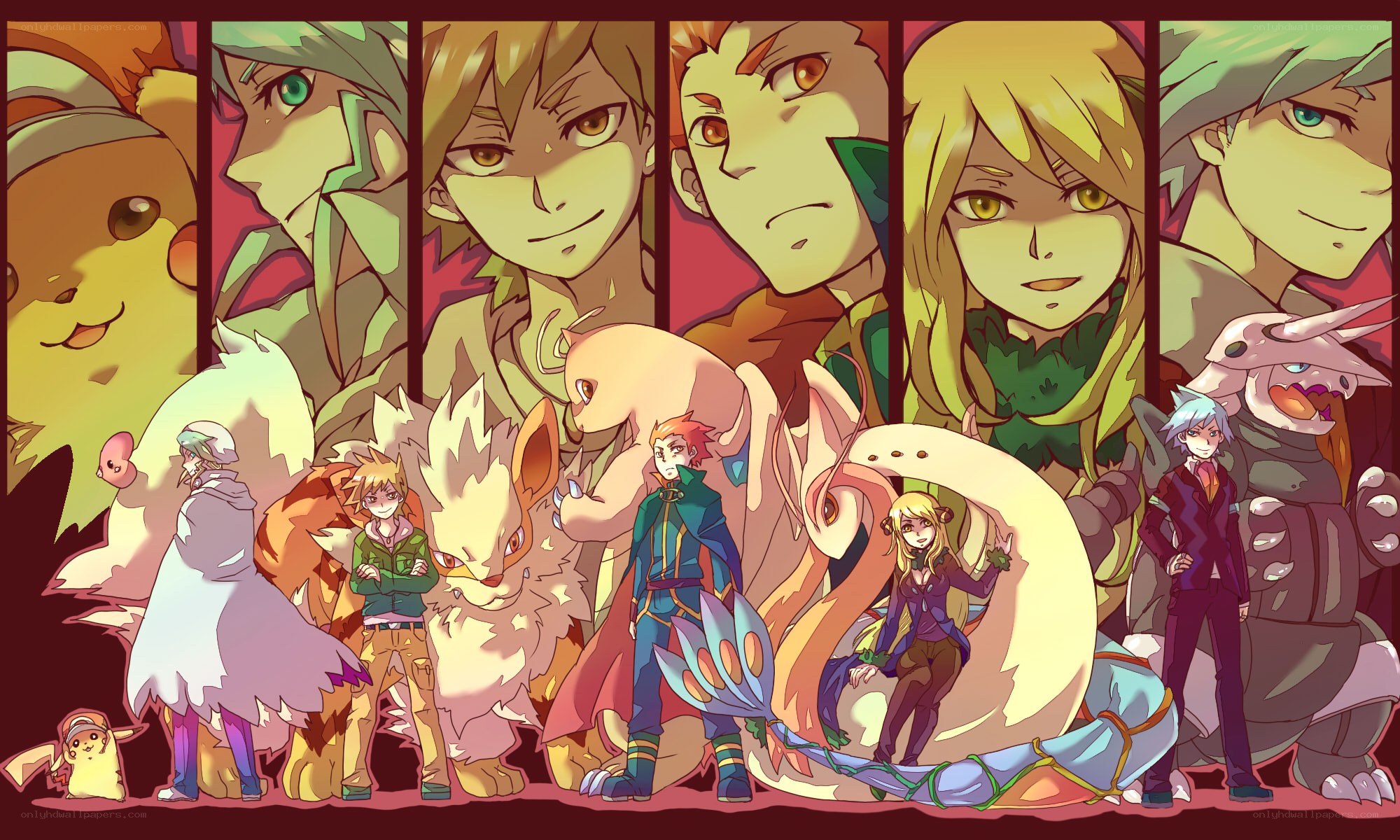 Pokémon characters and creatures