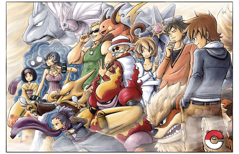 Pokémon characters and Pokémon