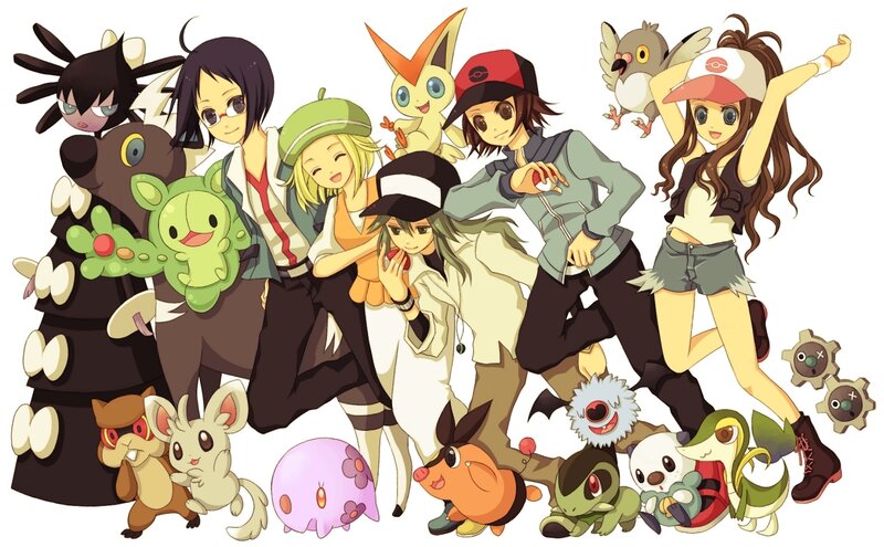 Pokémon characters and Pokémon