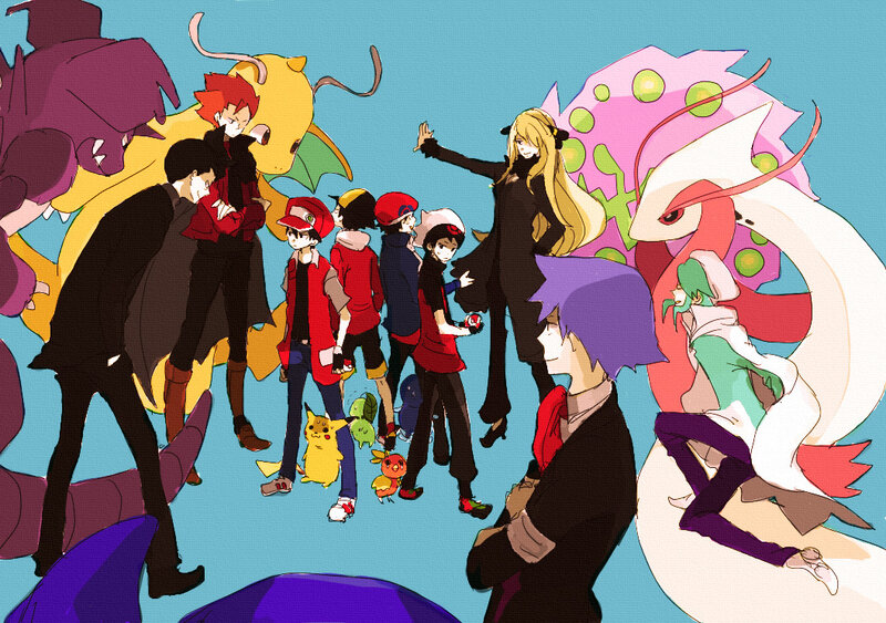 Pokémon characters and Pokémon