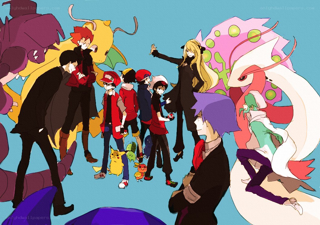Pokémon characters and Pokémon