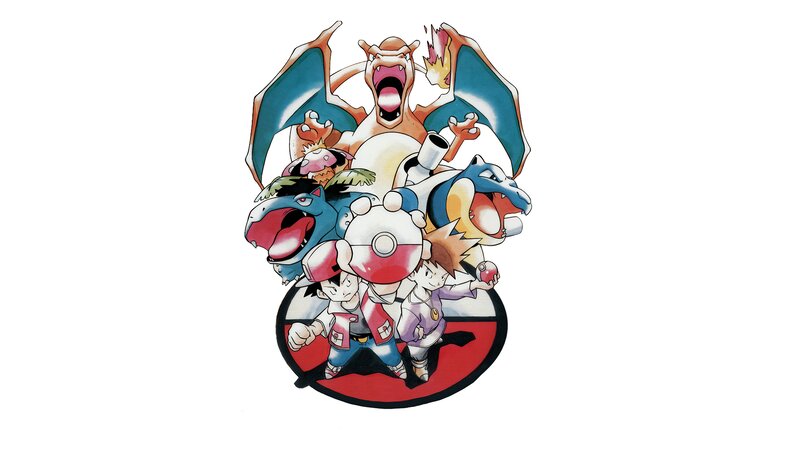 Pokémon Characters and Trainer — Red