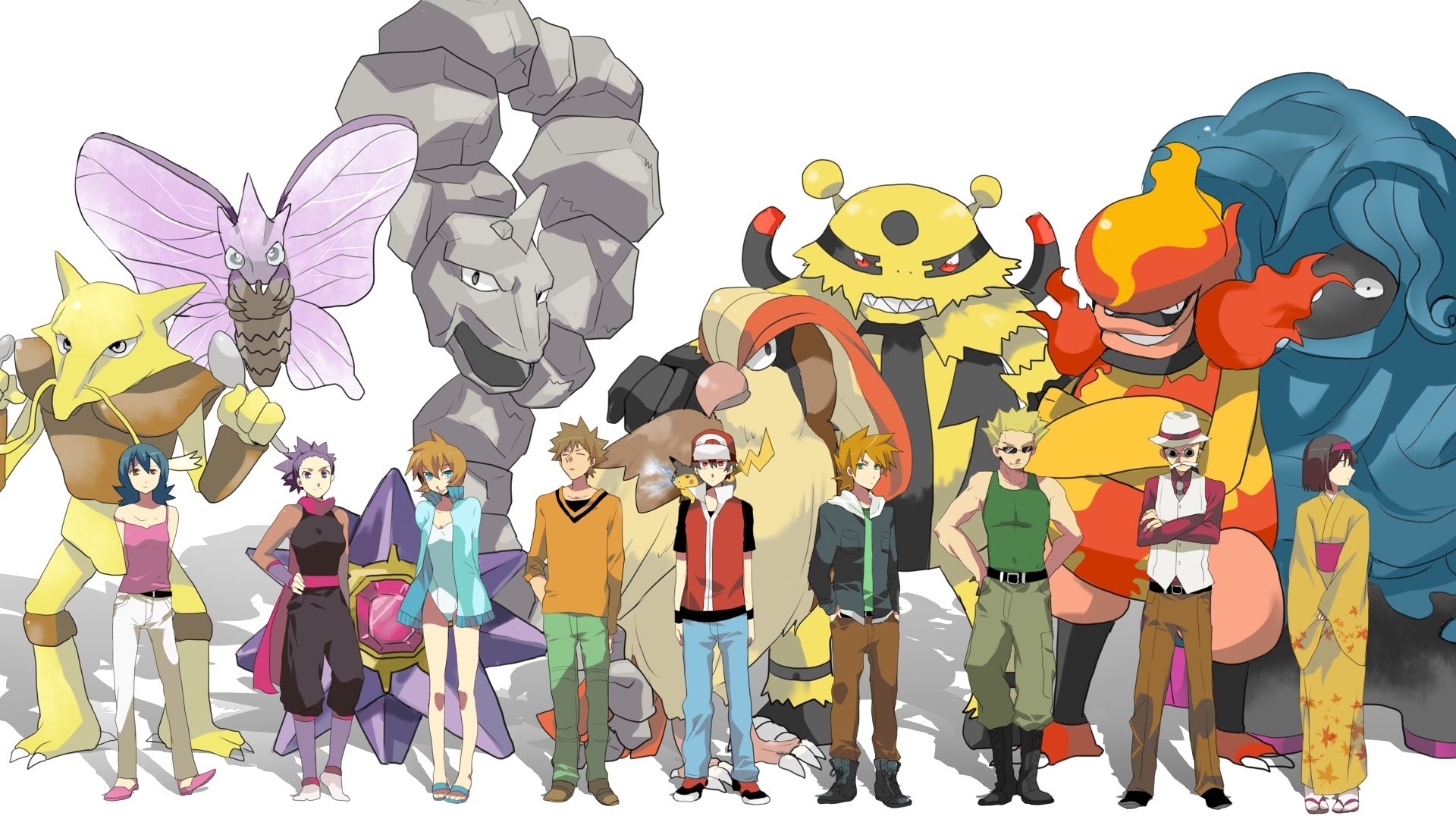Pokémon characters and trainers