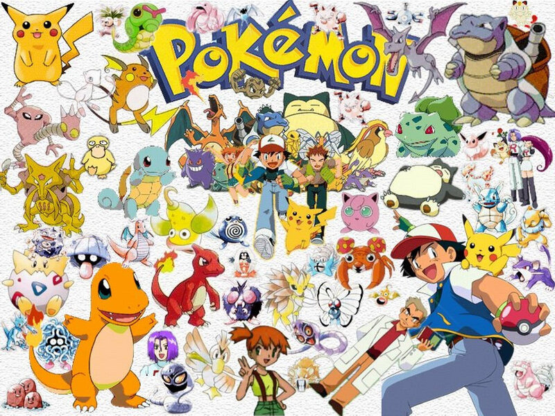 Pokémon Characters and Trainers — Yellow