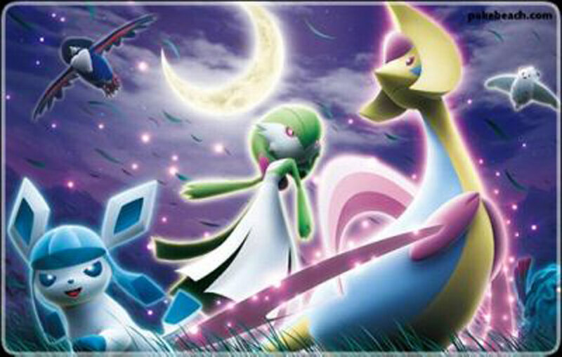 Pokémon Characters at Night — Purple