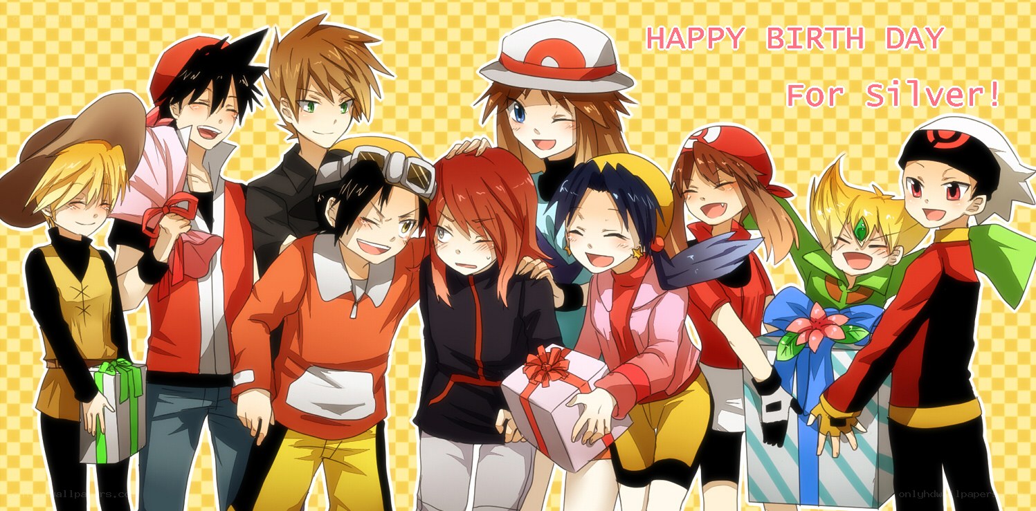 Pokémon characters birthday celebration