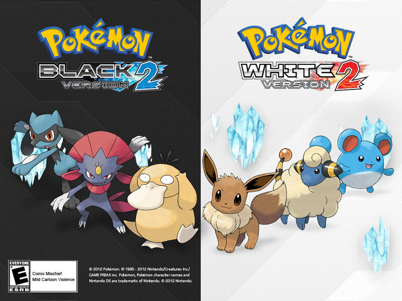 Pokémon Characters — Black, Playful