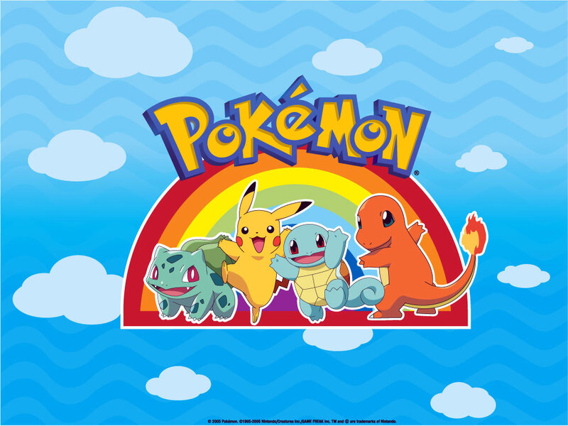 Pokémon Characters — Blue, Cheerful, Morning