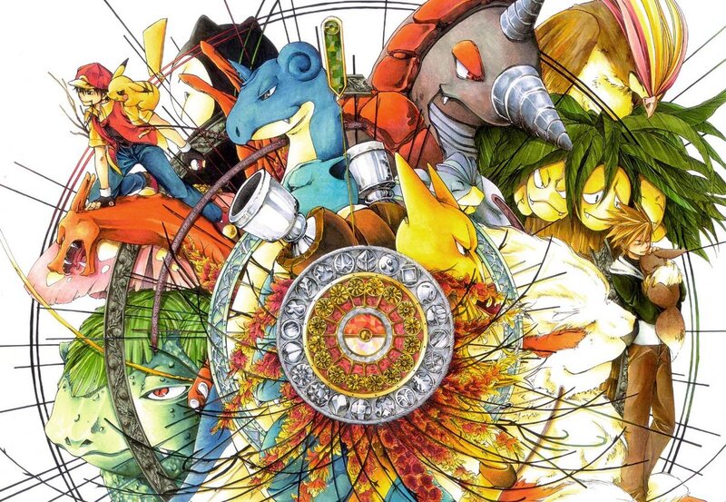 Pokémon characters collage