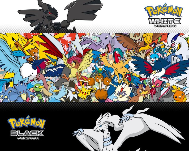 Pokémon Characters Collage — Yellow
