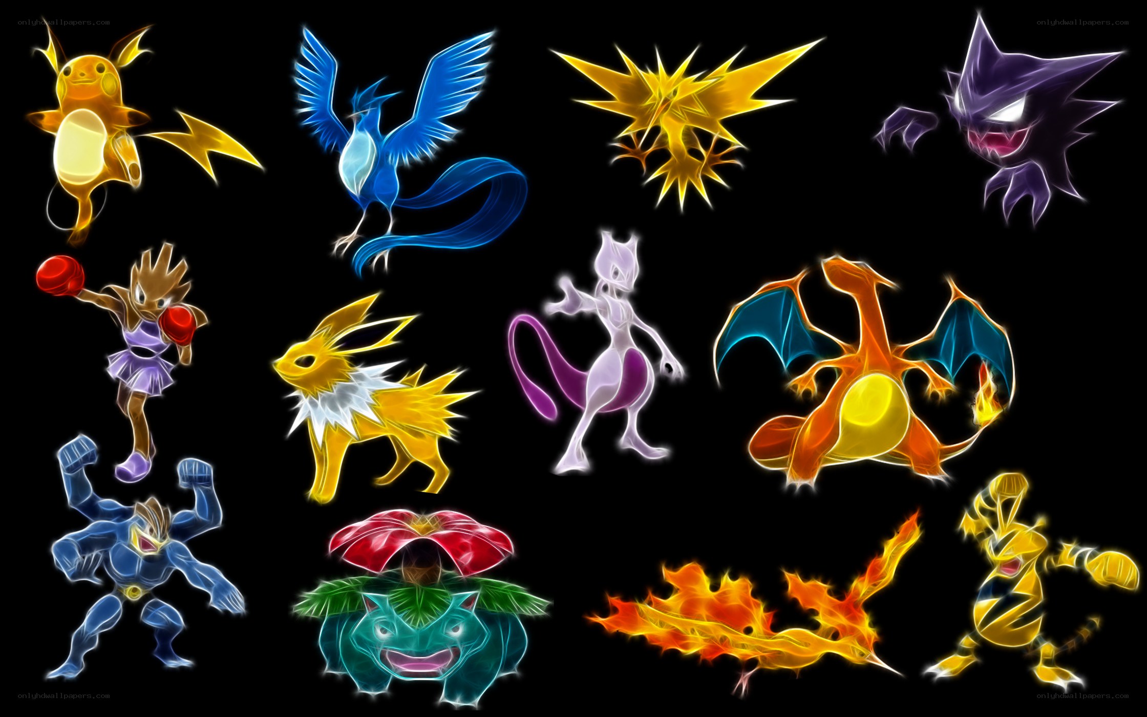 Pokémon characters collection