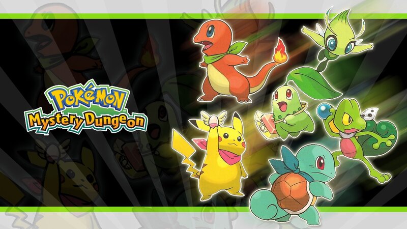 Pokémon Characters — Green, Dynamic