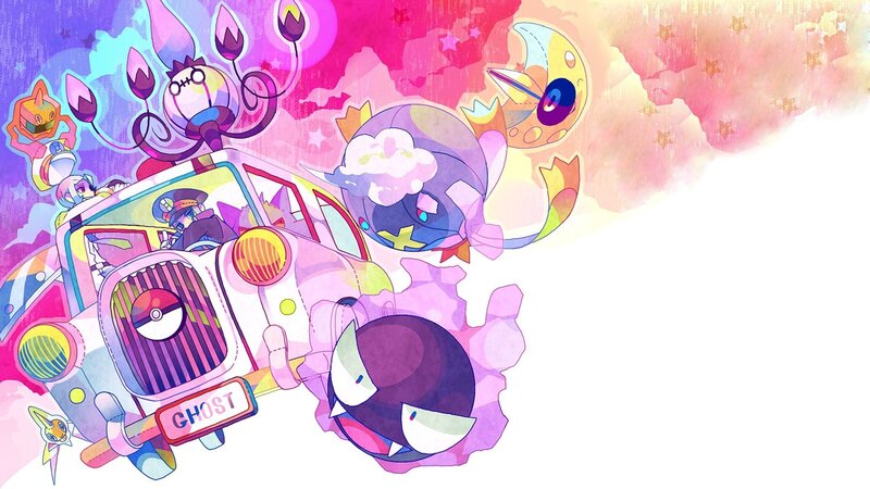 Pokémon Characters in Car
