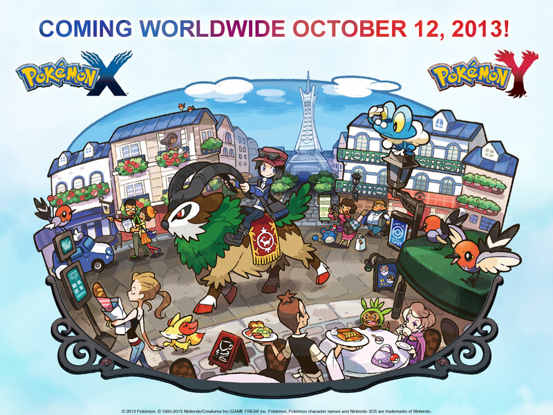 Pokémon Characters in City