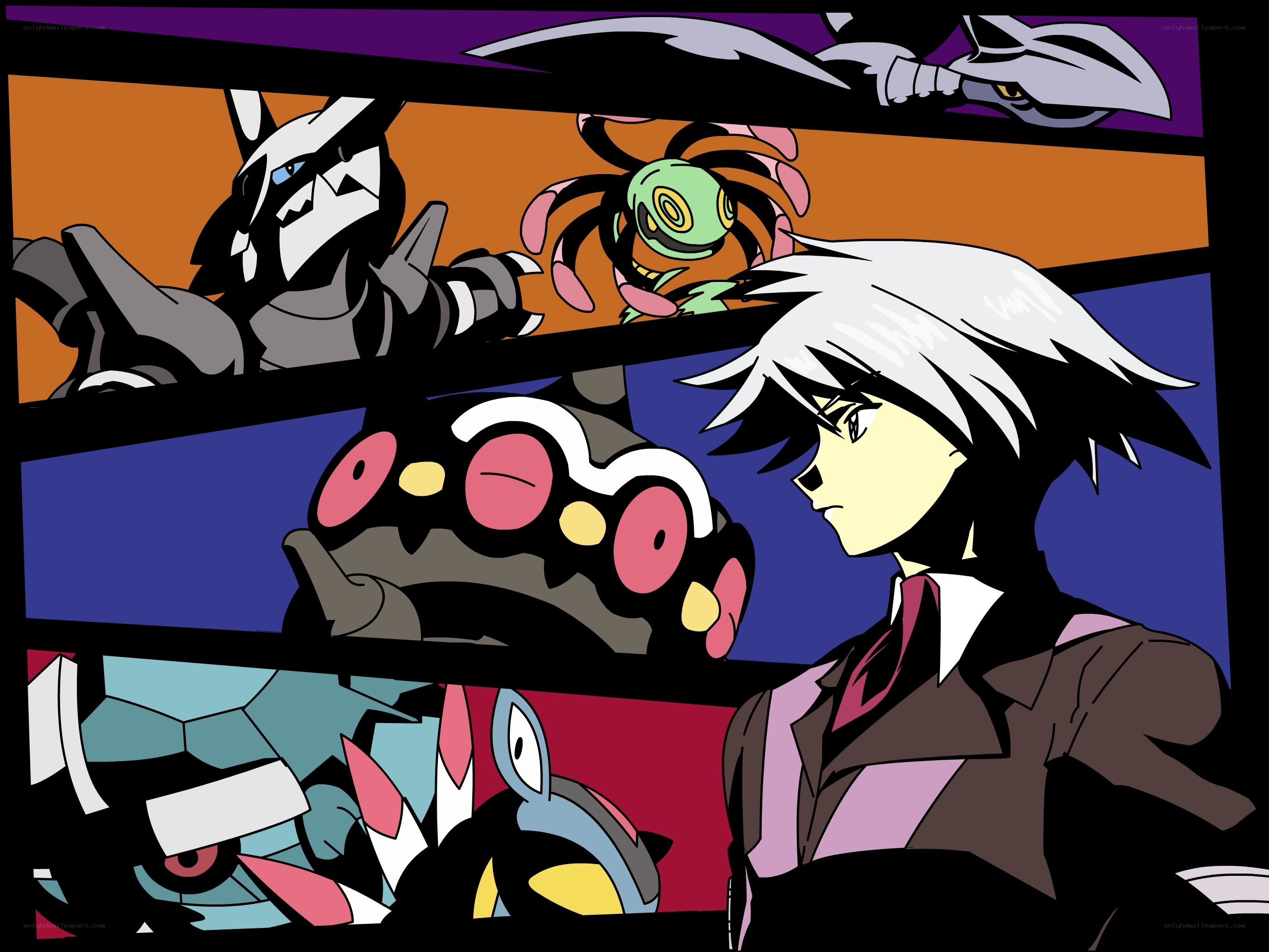 Pokémon characters in comic panels
