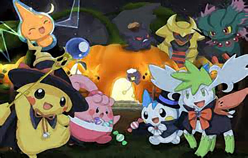 Pokémon Characters in Costumes