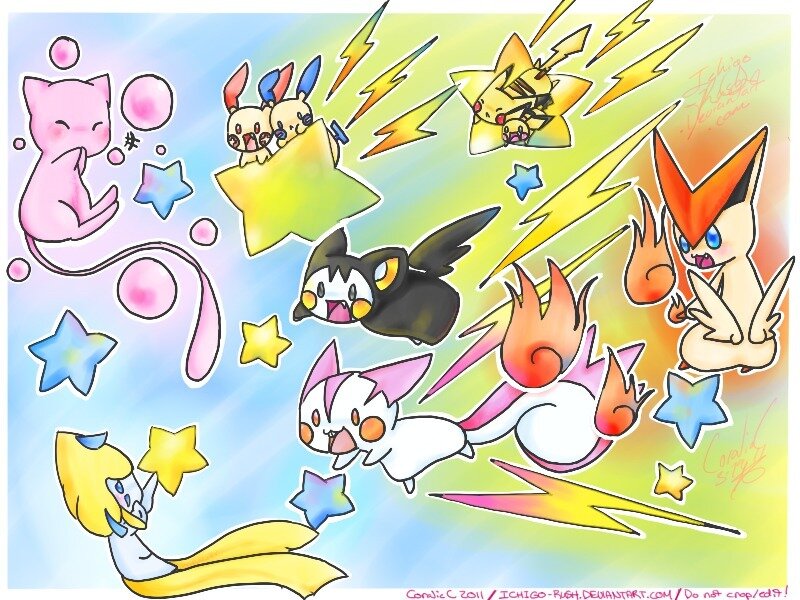 Pokémon Characters in Motion