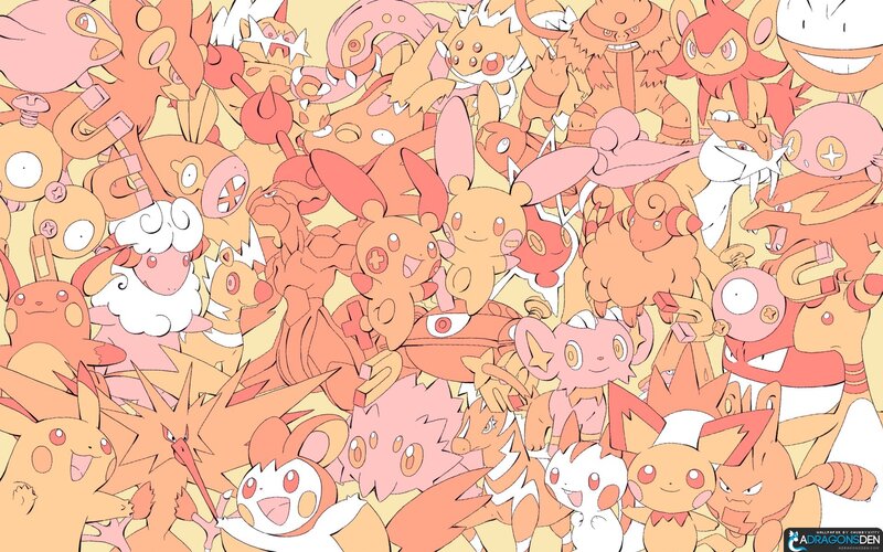 Pokémon Characters — Orange, Chaotic