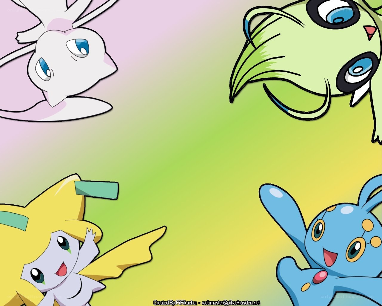 Pokémon characters wallpaper