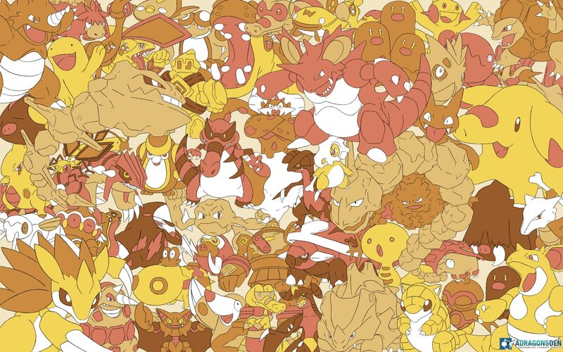 Pokémon Characters — Yellow, Chaotic, Manga