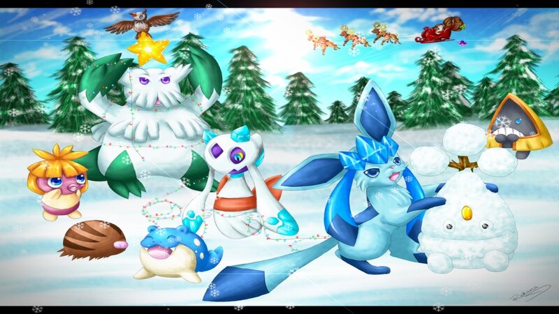 Pokémon Christmas gathering