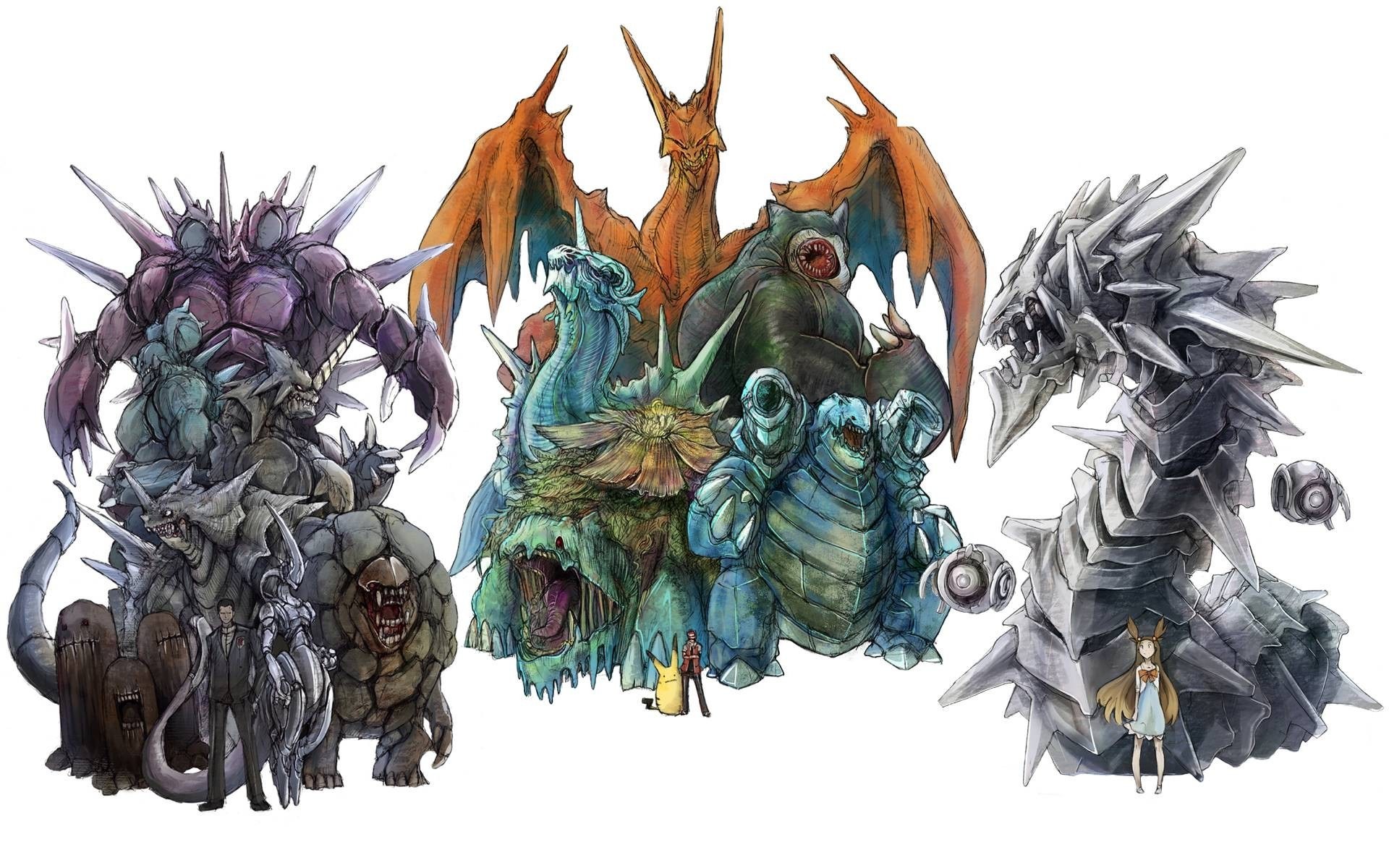 Pokémon concept art collection