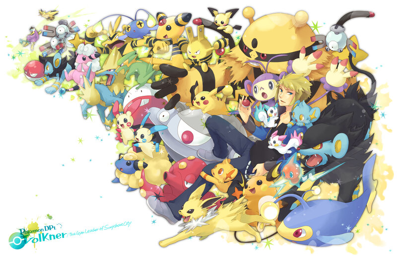 Pokémon DP: Volkner and Pokémon