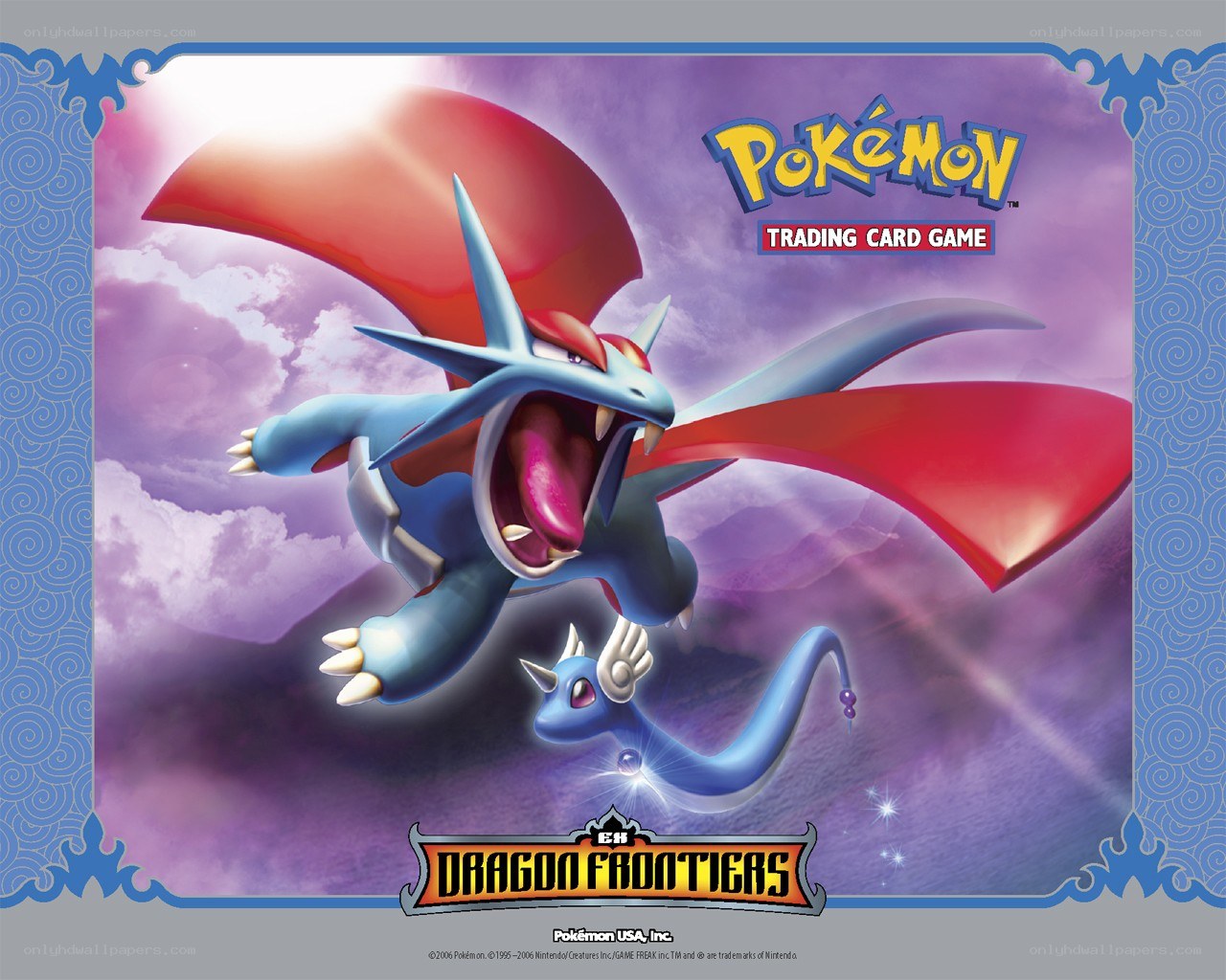 Pokémon Dragon Frontiers artwork