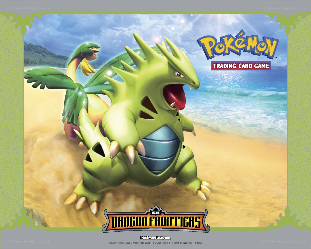 Pokémon Dragon Frontiers artwork