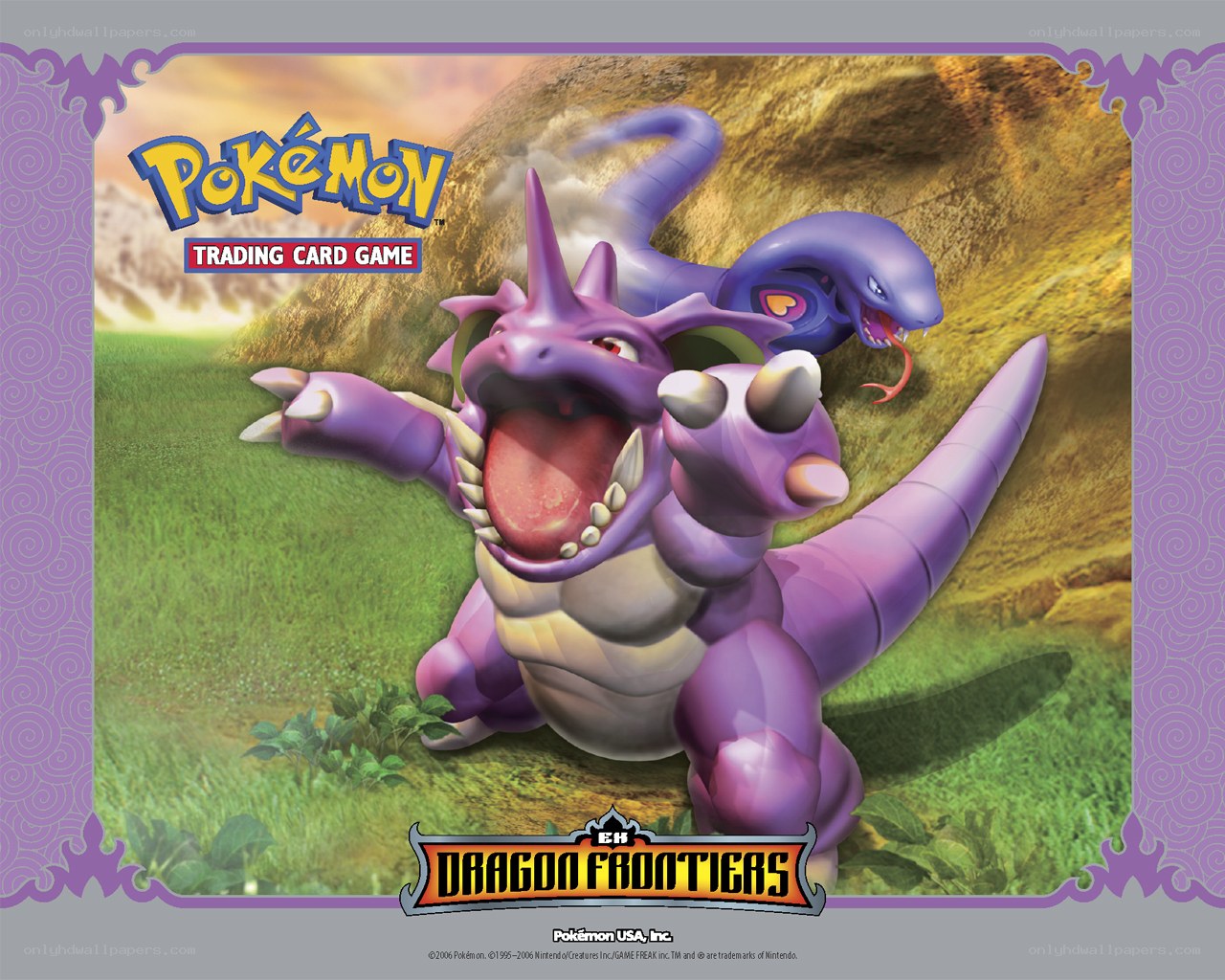 Pokémon Dragon Frontiers artwork